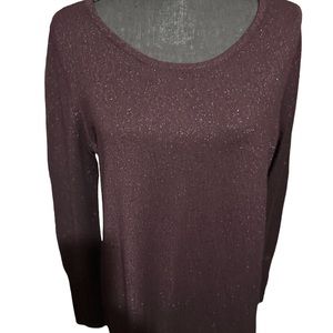 Wine color sweater XL